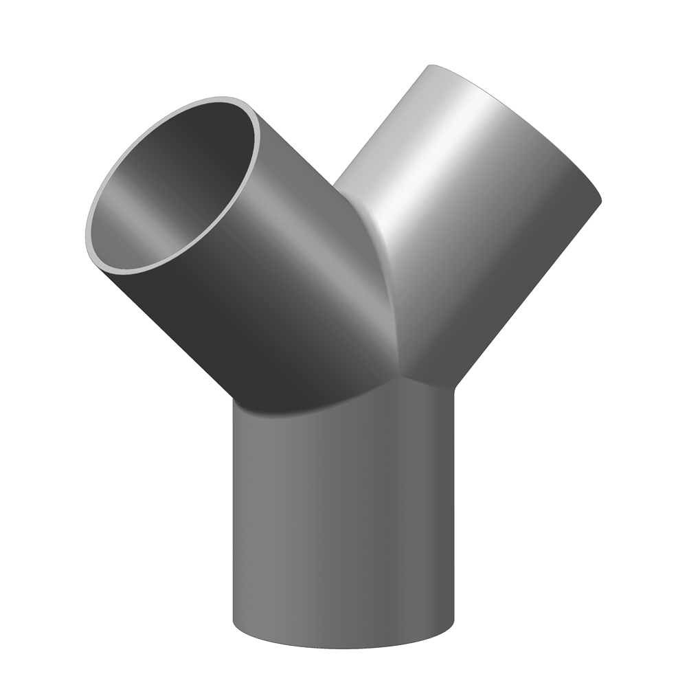 Y-Stück Render
